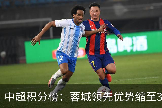 中超积分榜：蓉城领先优势缩至3分 两降级队最终确定